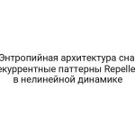 Энтропийная архитектура сна: рекуррентные паттерны Repellers в нелинейной динамике